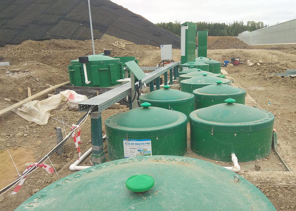 КНС для хозяйственно-бытовых стоков, Пермский край, "Тепличные технологии" 