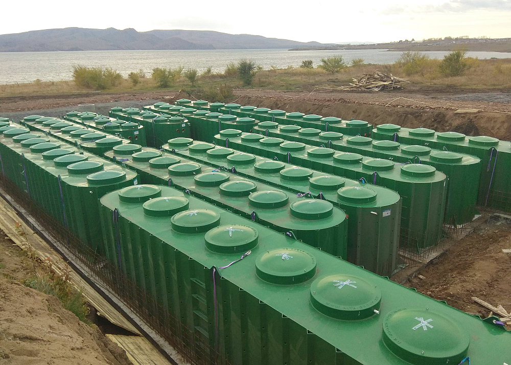 Хозяйственно-бытовой сток - 400 м3 в сутки, Красноярский край, с. Новоселово